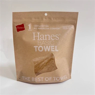 Zipper Kraft stand-up tasak ablakkal